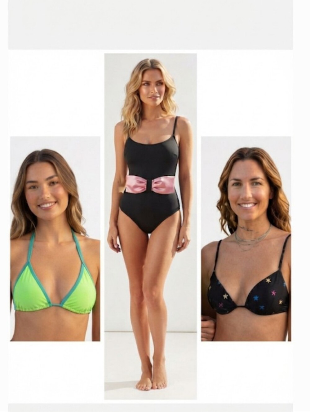 Swimsuit Bundle JRS. ONE PIECE, 2 JRS. TOPS  SIZE JRS. LARGE